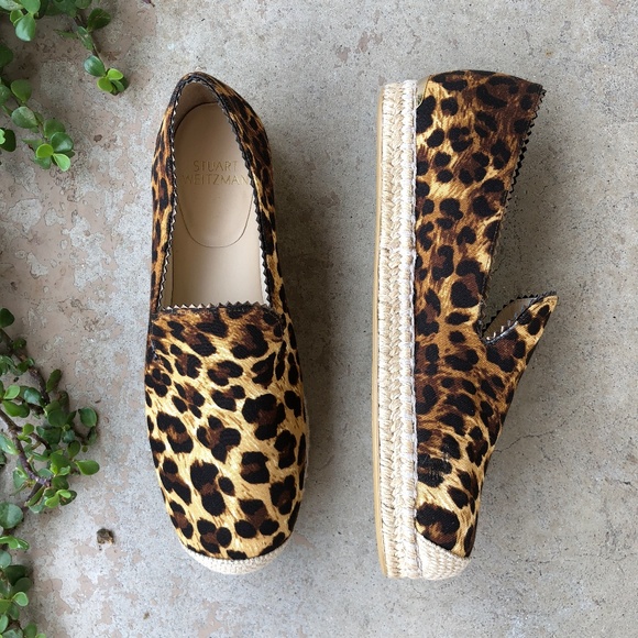 stuart weitzman leopard shoes